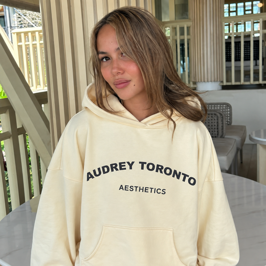 Aesthetic Hoodie - Cream — Audrey Toronto