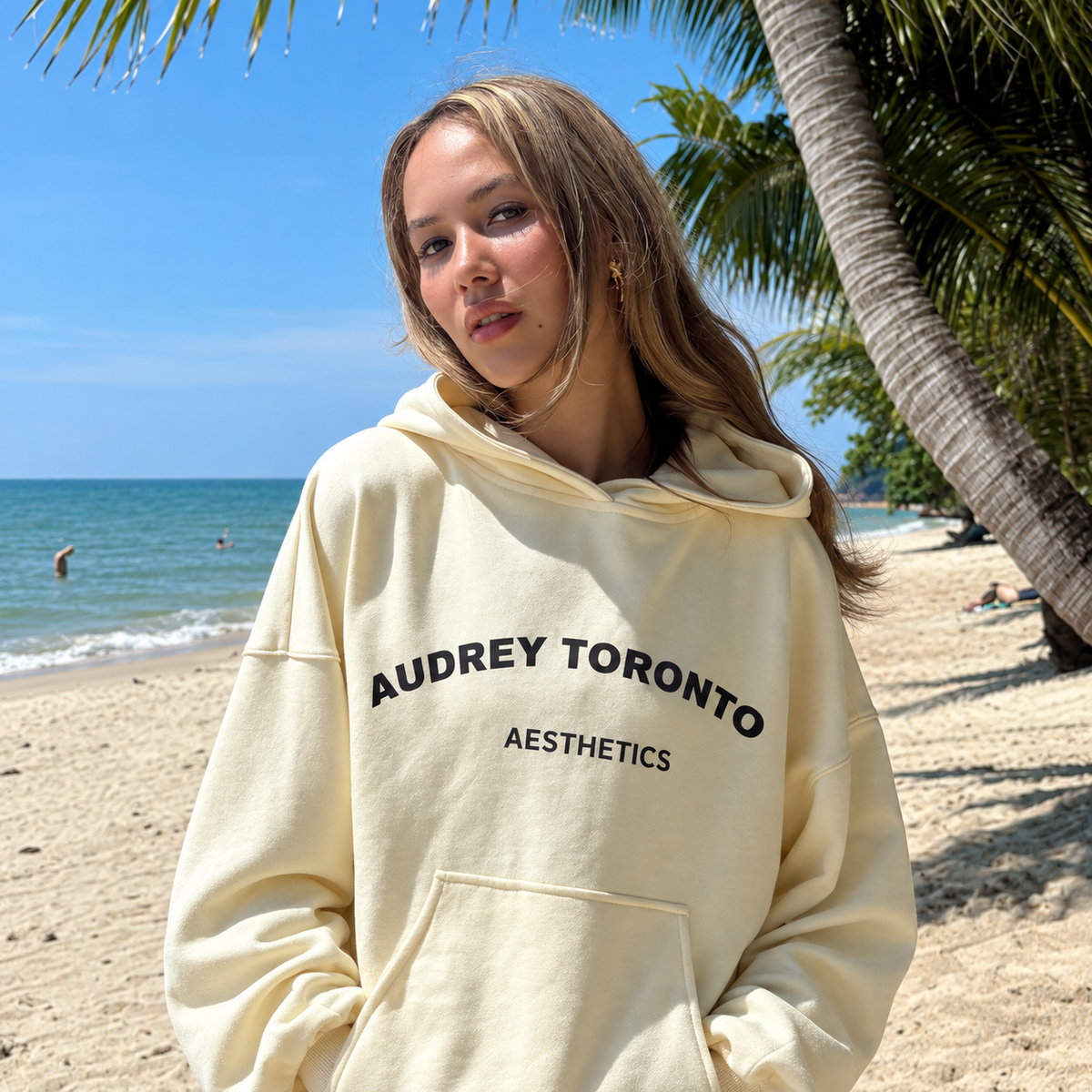 Aesthetic Hoodie - Cream — Audrey Toronto