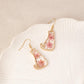Floral Friend Silhouette Dangle Earrings