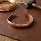 Ember Bloom Copper Bracelet