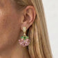 Blush Vine Drop Earrings