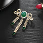 Bowfall Crystal Brooch