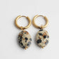 Lieze Elegant Timeless Stone Drop Earrings