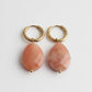 Lieze Elegant Timeless Stone Drop Earrings