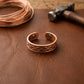 Char Bloom Copper Ring