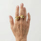 Chunky Water Drop Ring