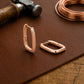 Urban Clasp Copper Earrings
