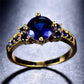 Royal Round Solitaire Accent Ring