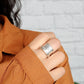 Spinner Dandelion Band Ring