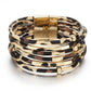 Wide Boho Multilayer Wrap Bracelet