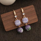 Trendy Mixed Texture Beads Earring