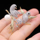 Enchanted Lovebirds Brooch