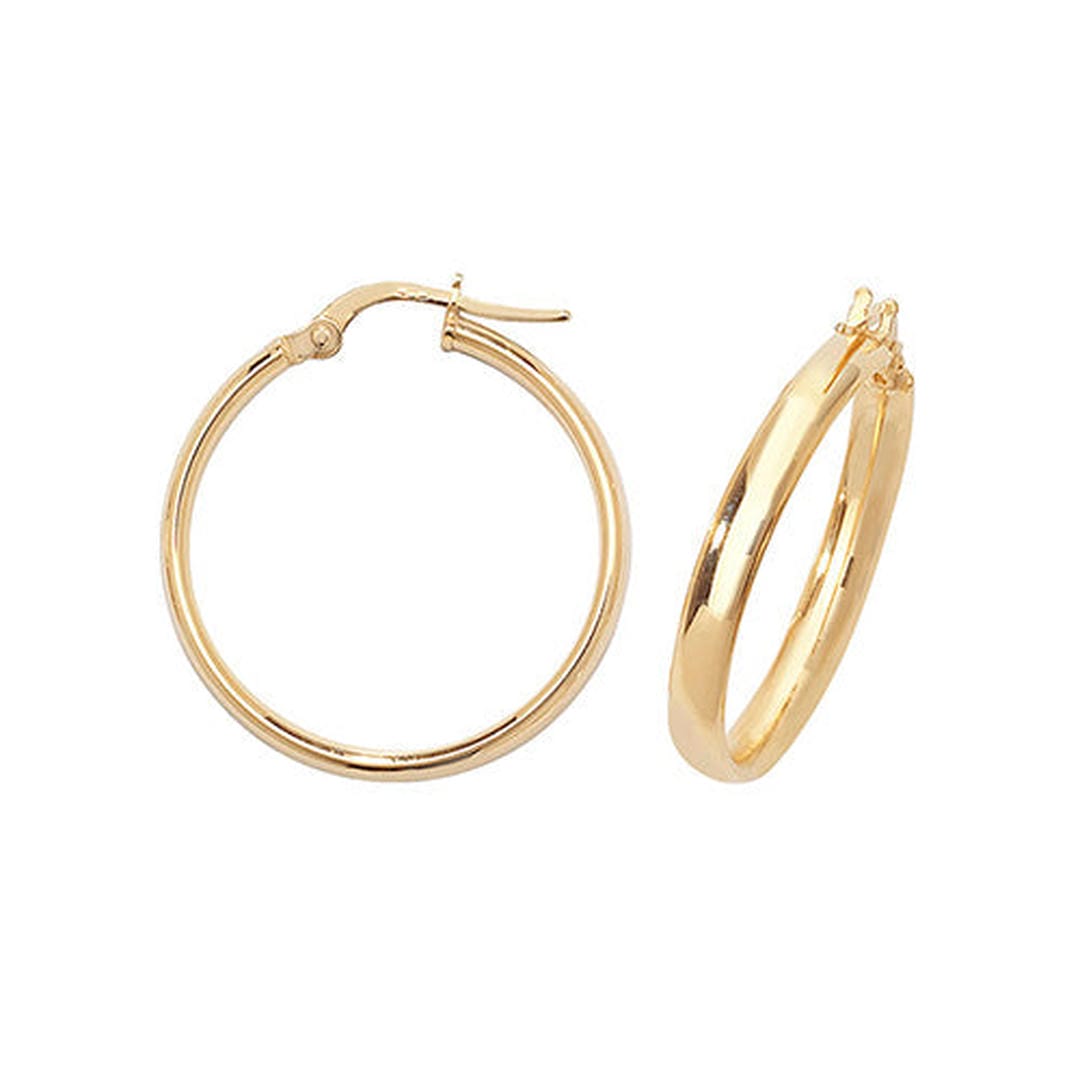 Radiant Large Gold Hoops