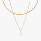 Sunlit Elegance Pearl Choker Set