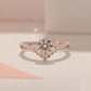 Crown Solitaire Crystal Promise Ring