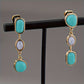 Timeless Trio Pearls Drop Earrings
