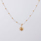 Sunlit Pearl Gold Necklace