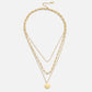 Janie Layered Coin Pendant Necklace