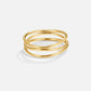Infinity Loop Gold Ring