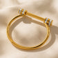 Opulent Gold Cuff Bangle