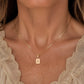 Camille Gold Pavé Necklace
