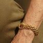 Golden Verge Sculpted Bracelet