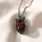 Crimson Anatomy Heart Pendant