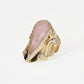 Iconic Teardrop Halo Ring