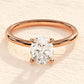 Oval Solitaire Classic Ring