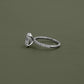 Elegant Oval-Cut Ring