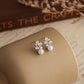 Fresh Water Pearl Blossom Cluster Drop Studs