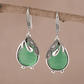 Willow Teardrop Emerald Earrings