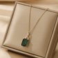 Emerald Stone Luxe Necklace
