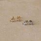 Crystal Fan Stud Earrings