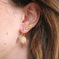 Vera Gorgeous Leaves Stud Earrings