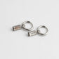 Gleaming Rectangle Drop Gem Earrings