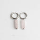 Toned Stone Bar Earrings