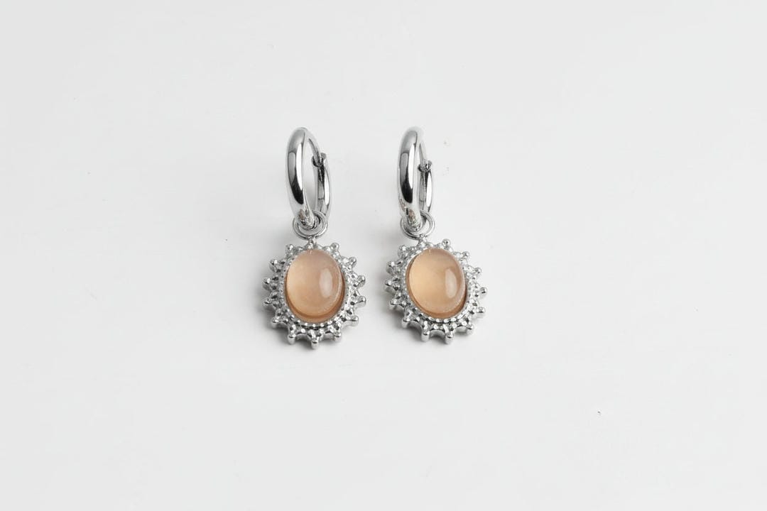 Jolie Earrings Natural Stone