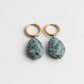Lieze Elegant Timeless Stone Drop Earrings