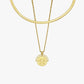 Golden Radiance Necklace Layered Set