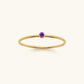 Precious Gemstone Stacker Ring