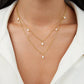 Kay Pearl Drop Layered Necklace