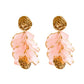 Moon Petal Delicate Earrings