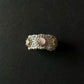 Mosaic Bloom Open Ring