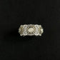Mosaic Bloom Open Ring