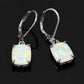 Prestige Opal Square Earrings