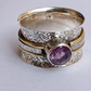 Bohemian Crystal Meditation Ring