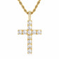 Classic Diamond Cross Necklace