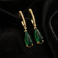 Emerald Opulence Stud Earrings