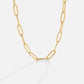 Gold Chain Link Necklace